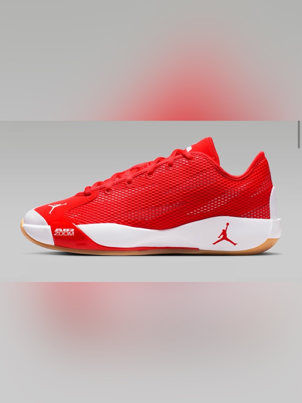 Nike Jordan Luka 77 PF Chili Red Gum Mens Basketball Shoes IF1611-600(size 11.5)